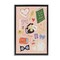 Stupell Industries Vintage Cat Lover Trinkets Floating Frame, design by Amanda Houston